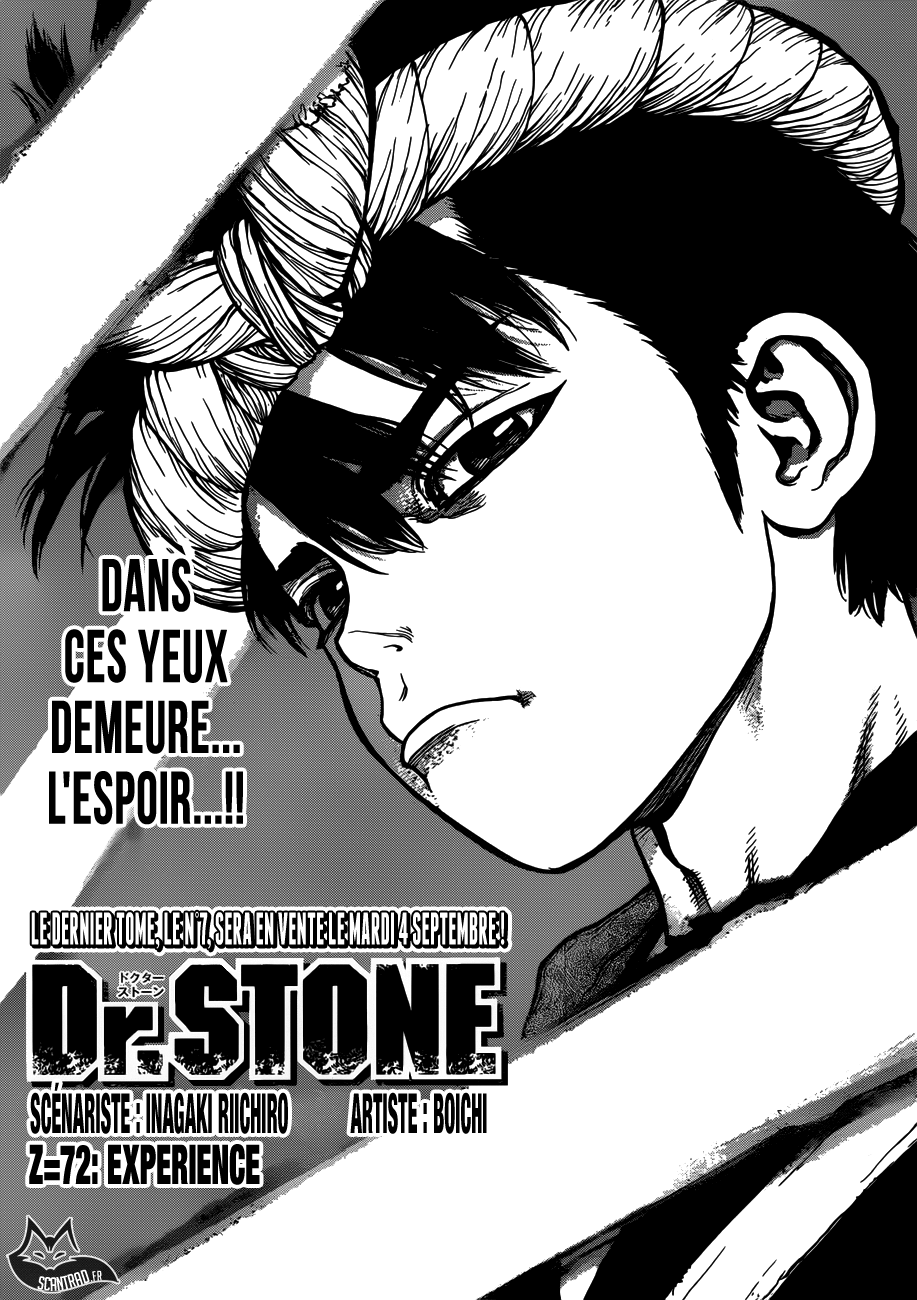 Dr. Stone: Chapter 72 - Page 1